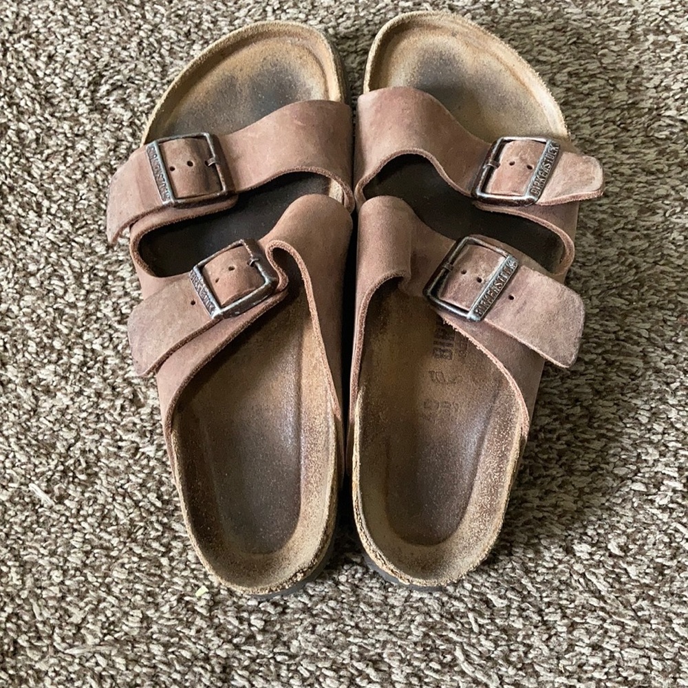 Brown Arizona Birkenstock’s!